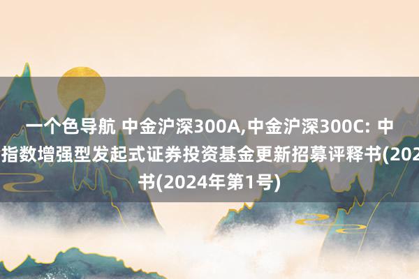 一个色导航 中金沪深300A，中金沪深300C: 中金沪深300指数增强型发起式证券投资基金更新招募评释书(2024年第1号)