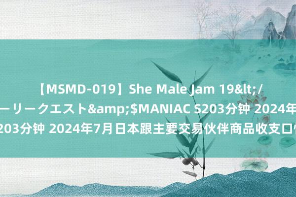 【MSMD-019】She Male Jam 19</a>2008-08-04グローリークエスト&$MANIAC S203分钟 2024年7月日本跟主要交易伙伴商品收支口情况（初值）